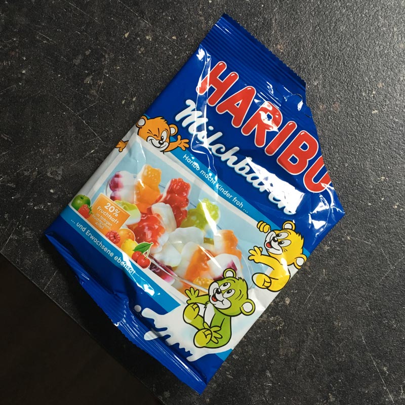 Haribo Milchbären Packung